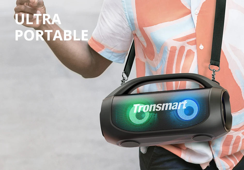Tronsmart Bang SE Speaker Portable Speaker with Bluetooth 5.3, 24-Hour Playtime, Portable Handle, for Camping, Party