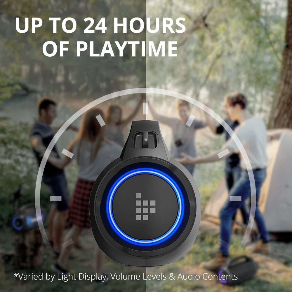 Tronsmart Bang SE Speaker Portable Speaker with Bluetooth 5.3, 24-Hour Playtime, Portable Handle, for Camping, Party