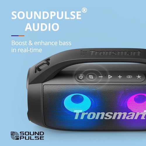 Tronsmart Bang SE Speaker Portable Speaker with Bluetooth 5.3, 24-Hour Playtime, Portable Handle, for Camping, Party
